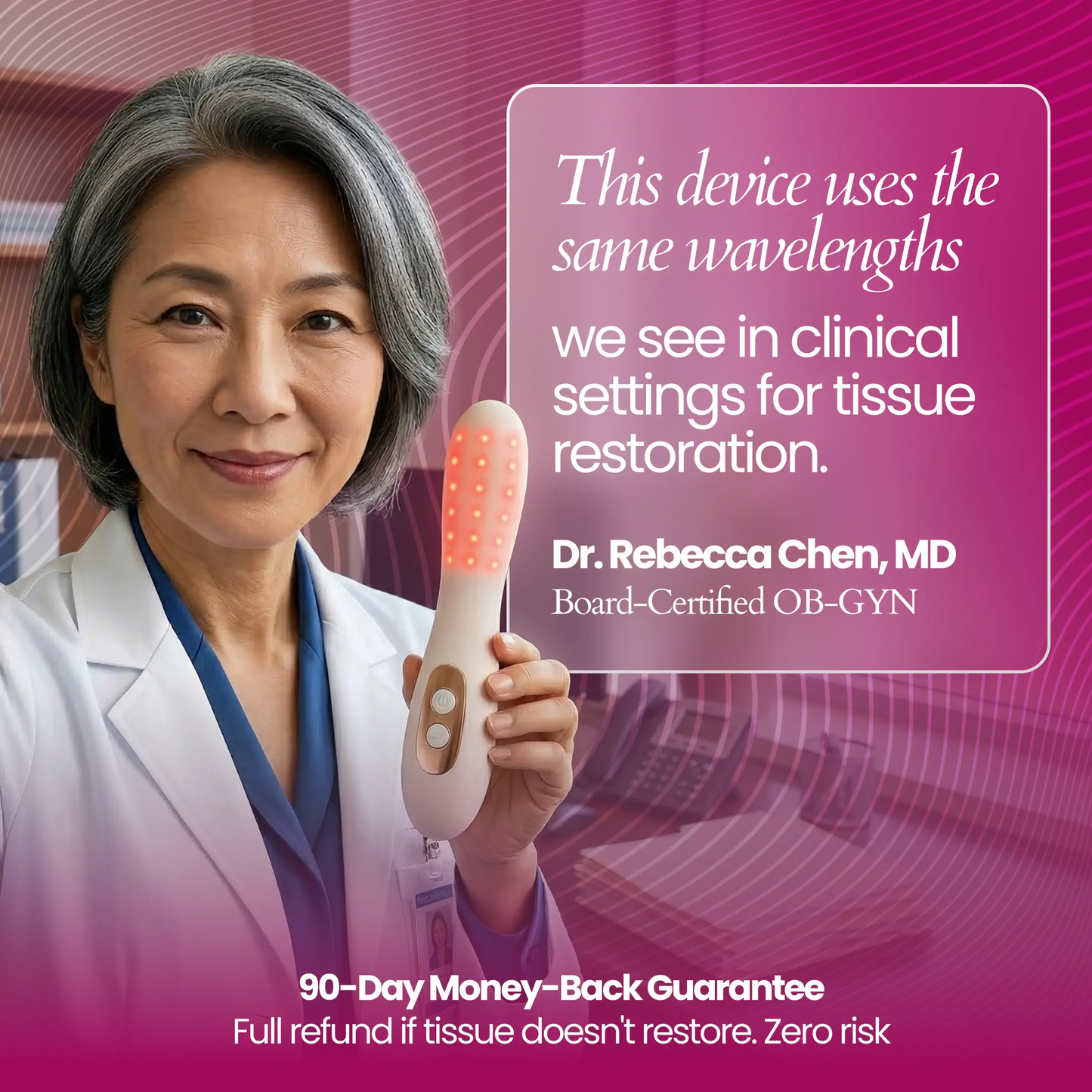 Intimacy Wand: Medical-Grade Red Light Therapy for Vaginal Restoration
